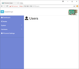 PiControl - Users